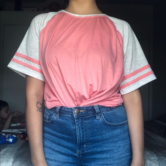 SO Tops - SO orange jersey tee